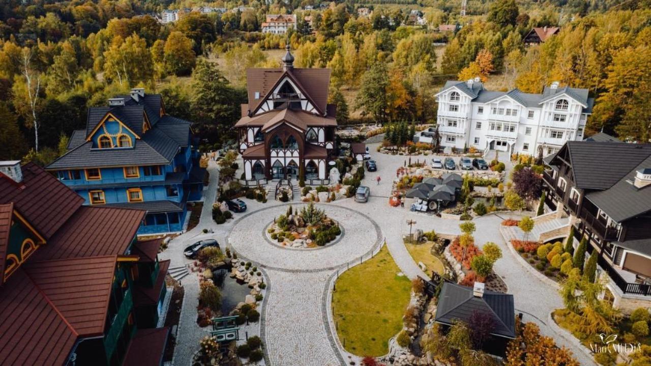 Dolina Wikingow 2-Poziomowy Apartament W Norweskiej Dolinie Z Dwoma Balkonami I Dostepem Do Strefy Wellness Szklarska Poręba Exterior foto